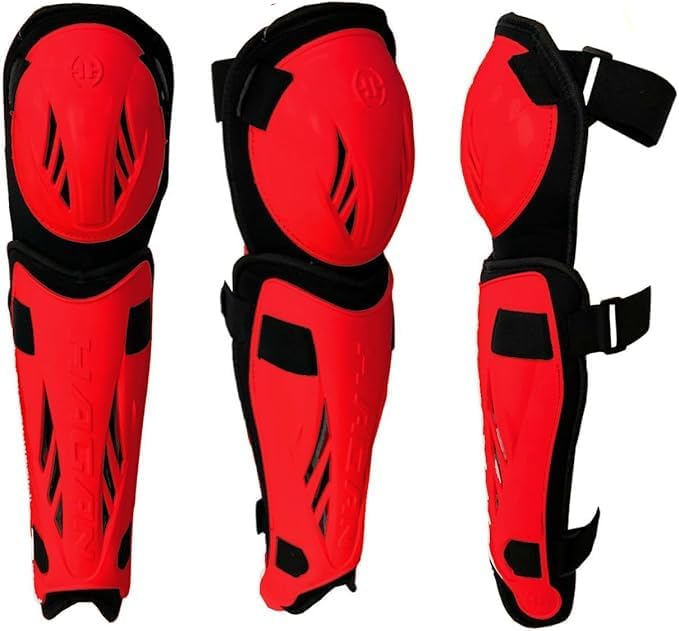 Hockey H-5.0 Shin Pad Adjustable Gear for Enhanced Agility and Durable Protection in DEK Street and Ball Hockey Indoor Outdoor Play